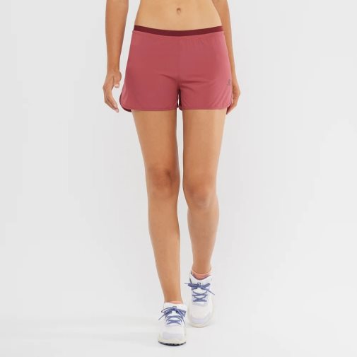 Pink Salomon Cross 3'' Women's Running Shorts | IE EV7682